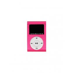 Reproductor MP3 con radio FM y pantalla - rosa - Imagen 1