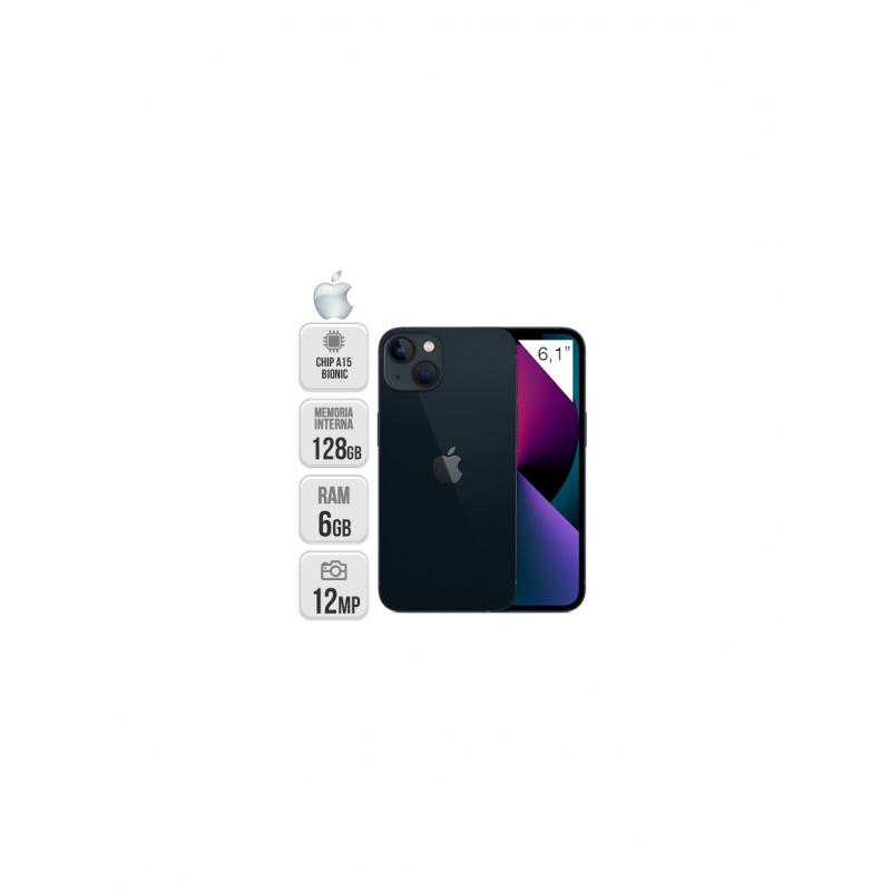 Apple : iPhone 13 128GB - Medianoche - Imagen 1