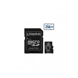 Kingston : microSD 256GB Clase 10 (100 MB/s) con adaptador (blíster) - Imagen 1