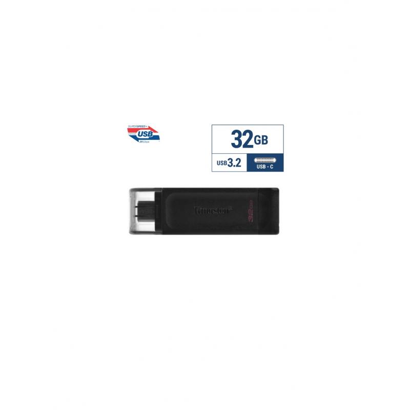 Kingston : Pendrive DT70 32GB (blíster) - Imagen 1