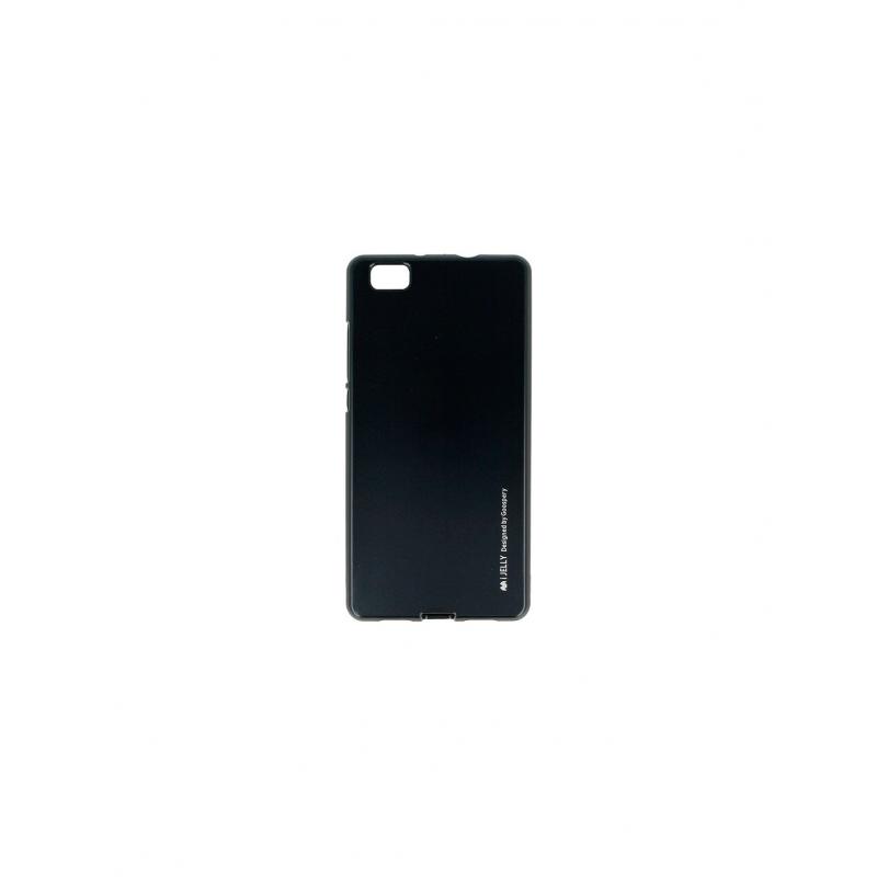 Mercury : iJelly Case - Huawei P8 Lite - negra (blíster) - Imagen 1