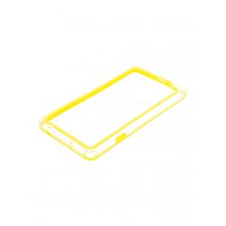 Funda de gel bumper - Samsung Galaxy Note 3 - amarilla - transparente - Imagen 1