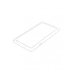 Funda de gel bumper - Samsung Galaxy Note 3 - blanca - transparente - Imagen 1