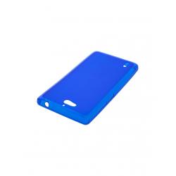 * Bikuid : Funda Matte Gel Case - Huawei Ascend G740 - azul marina - Imagen 1