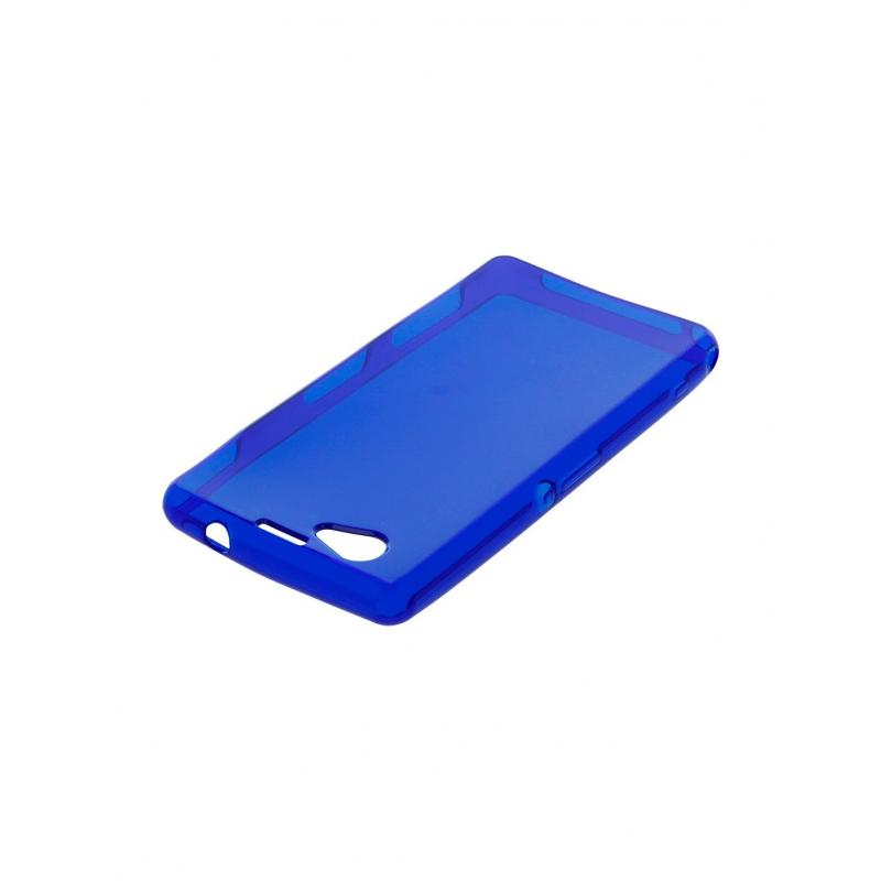 * Bikuid : Funda Translucent Gel Case - Sony Xperia Z1 Compact - azul marina - Imagen 1