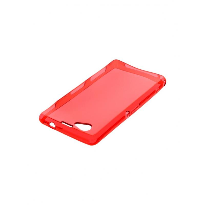 * Bikuid : Funda Translucent Gel Case - Sony Xperia Z1 Compact - roja - Imagen 1