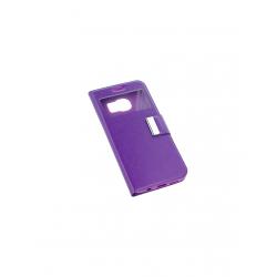 Bikuid : Funda Leather Window Cover - Samsung Galaxy S7 edge - violeta - Imagen 1