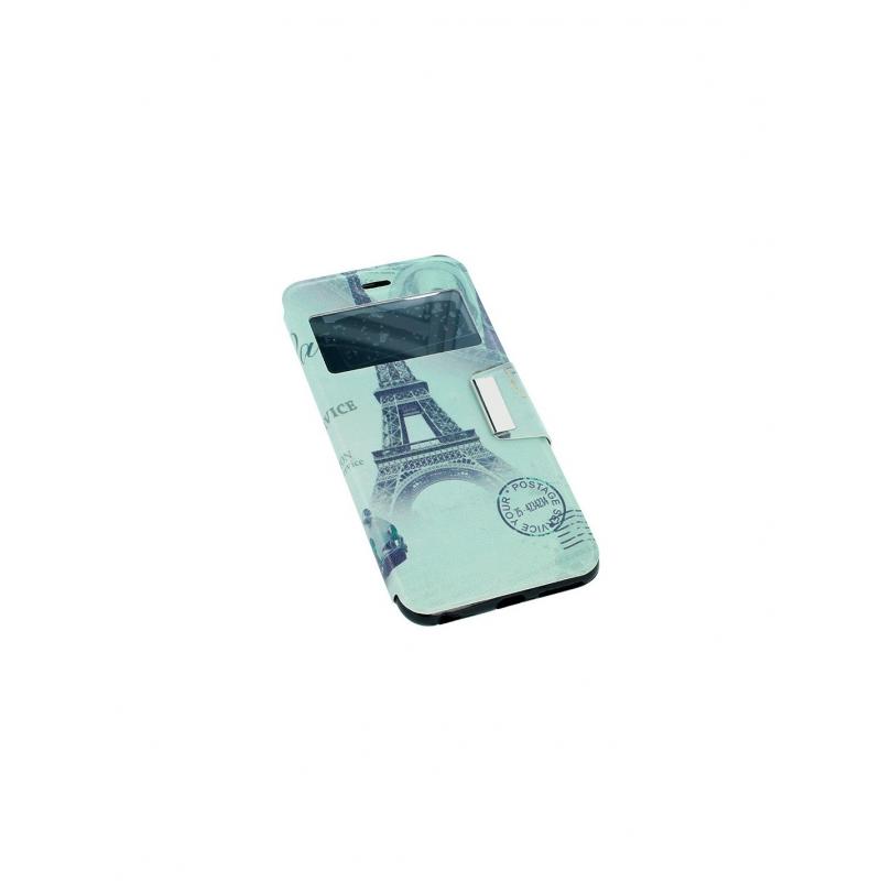 Bikuid : Funda Leather Window Cover - Apple iPhone 6 Plus / 6s Plus - Torre Eiffel - Imagen 1