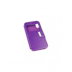 Bikuid : Funda Leather Window Cover - Apple iPhone X / XS - violeta - Imagen 1
