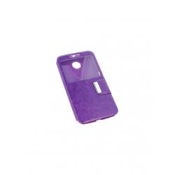 * Bikuid : Funda Leather Window Cover - Motorola Nexus 6 - violeta - Imagen 1