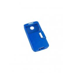 * Bikuid : Funda Leather Window Cover - Motorola Moto X2 - azul - Imagen 1