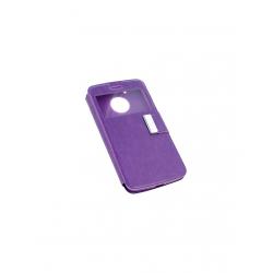 Bikuid : Funda Leather Window Cover - Motorola Moto G5 - violeta - Imagen 1