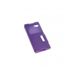 Bikuid : Funda Leather Window Cover - Sony Xperia Z5 Compact - violeta - Imagen 1