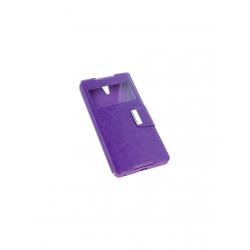 * Bikuid : Funda Leather Window Cover - Sony Xperia C5 Ultra - violeta - Imagen 1
