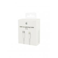 Apple : Cable de datos MM0A3ZM/A (USB-C / Lightning) (1 metro) (blíster)