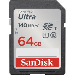SanDisk : Ultra 64 GB SDXC UHS-I Clase 10