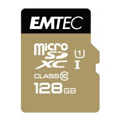 Emtec : microSD Class10 Gold+ 128GB MicroSDXC Clase 10